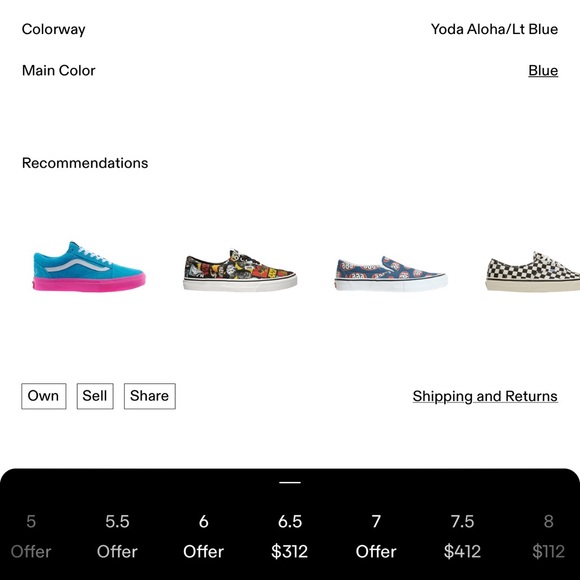 Vans X Star Wars Yoda edition - Picture 4 of 10